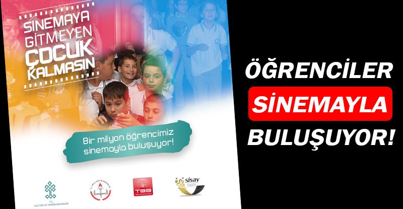 Öğrenciler, sinema ile buluşuyor