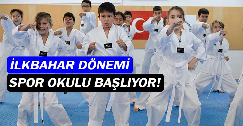 Muratpaşa'da ilkbahar dönemi spor okulu başlıyor