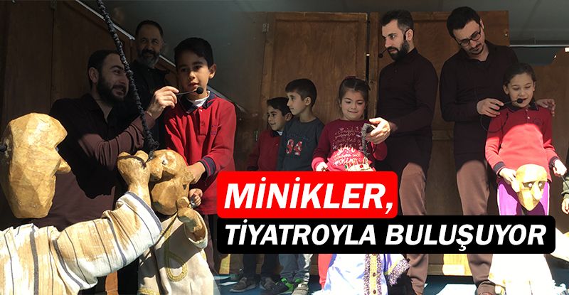 Antalya'nın ilçelerinde çocuklar tiyatro ile buluşuyor!