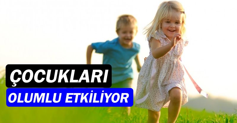 Yeşil alanlar, çocukları olumlu etkiliyor