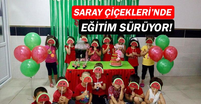 Saray Çiçekleri Kreş'ten eğitici etkinlikler...