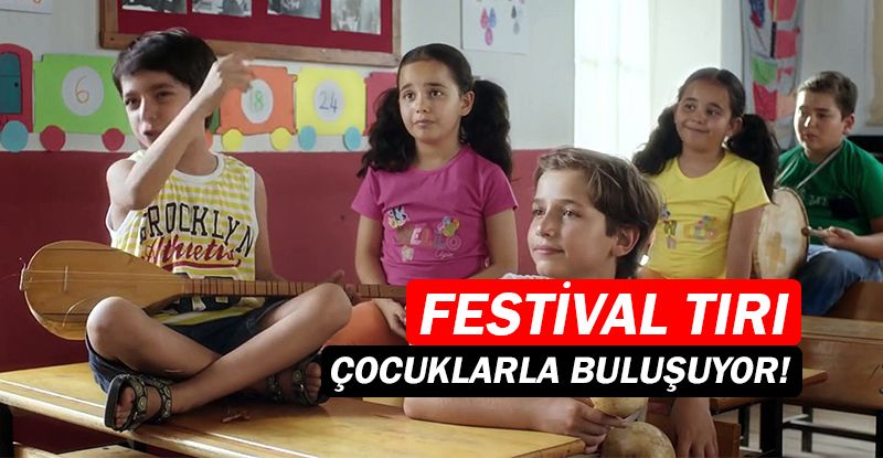 Altın Portakal Film Tırı, çocuklarla buluşacak