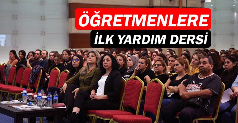 Okul öncesi eğitmenlerine ilk yardım dersi