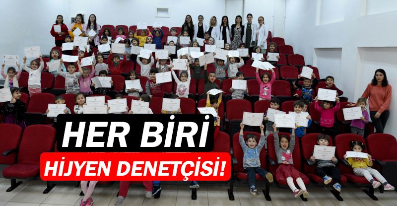 Muratpaşalı minikler, hijyen elçisi oldu!