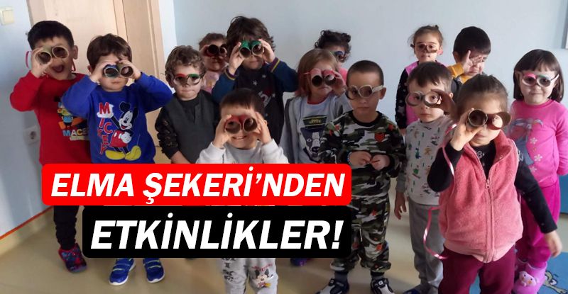 Özel Elma Şekeri Lara Kreşi'nden etkinlikler